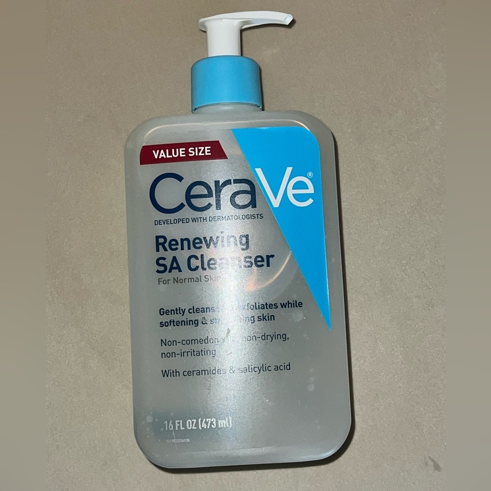 New CeraVe Renewing SA Cleanser